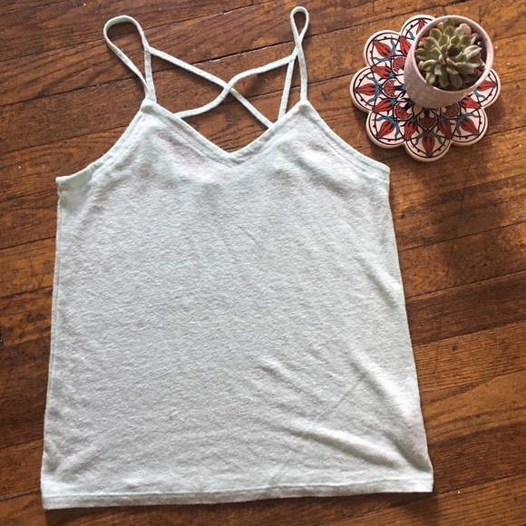 Universal Thread Seafoam Crisscross Back Tank NWOT - Picture 2 of 3